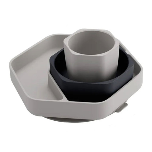 ظرف غذای کودک هی اور شی - BPA Free و چسبندگی به میز