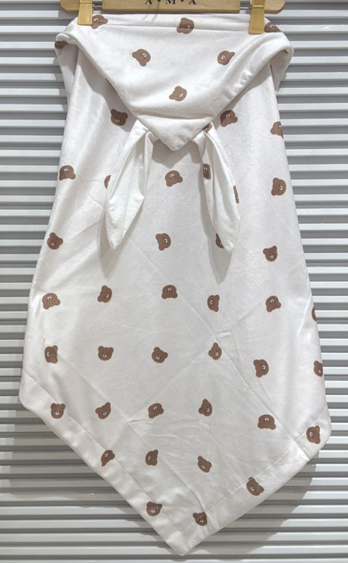 پتو دورپیچ نخی نوزاد