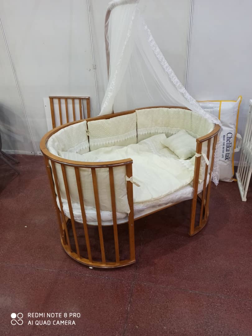 تخت چوبی کودک ۶ کاره