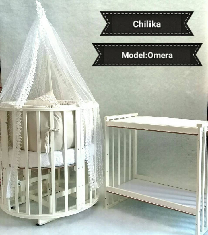 تخت چوبی کودک ۶ کاره