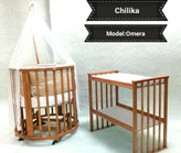 تخت چوبی کودک ۶ کاره