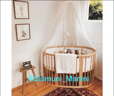 تخت چوبی کودک ۶ کاره