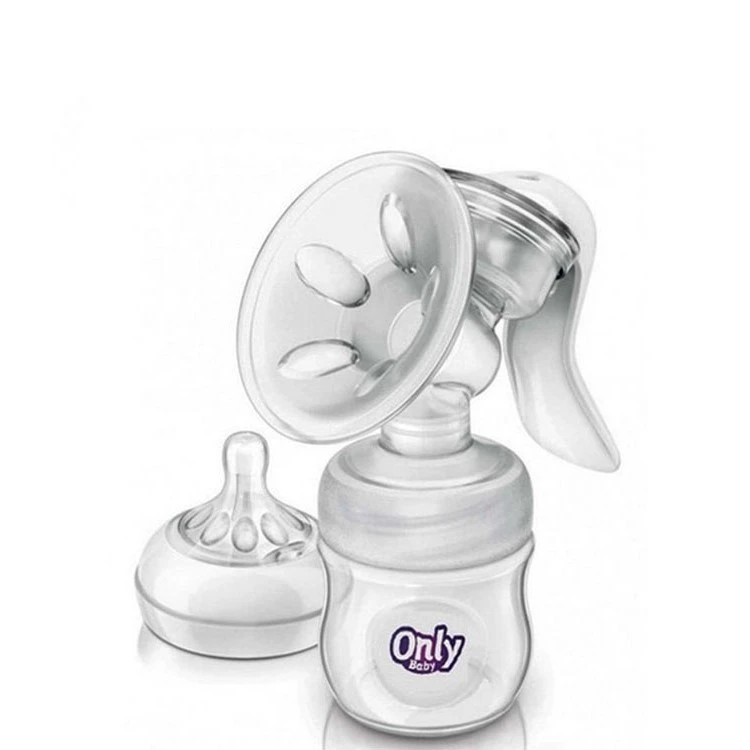 شیردوش پمپی only baby - بطری ۱۲۵ میل پلیپروپیلن