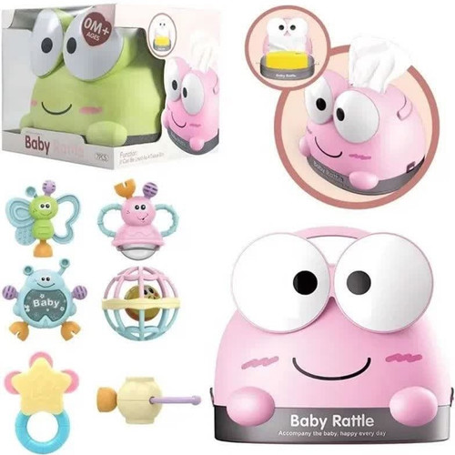 جغجغه قورباغه Baby Rattle - بسته بندی شیک