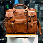 ساک لوازم چرم