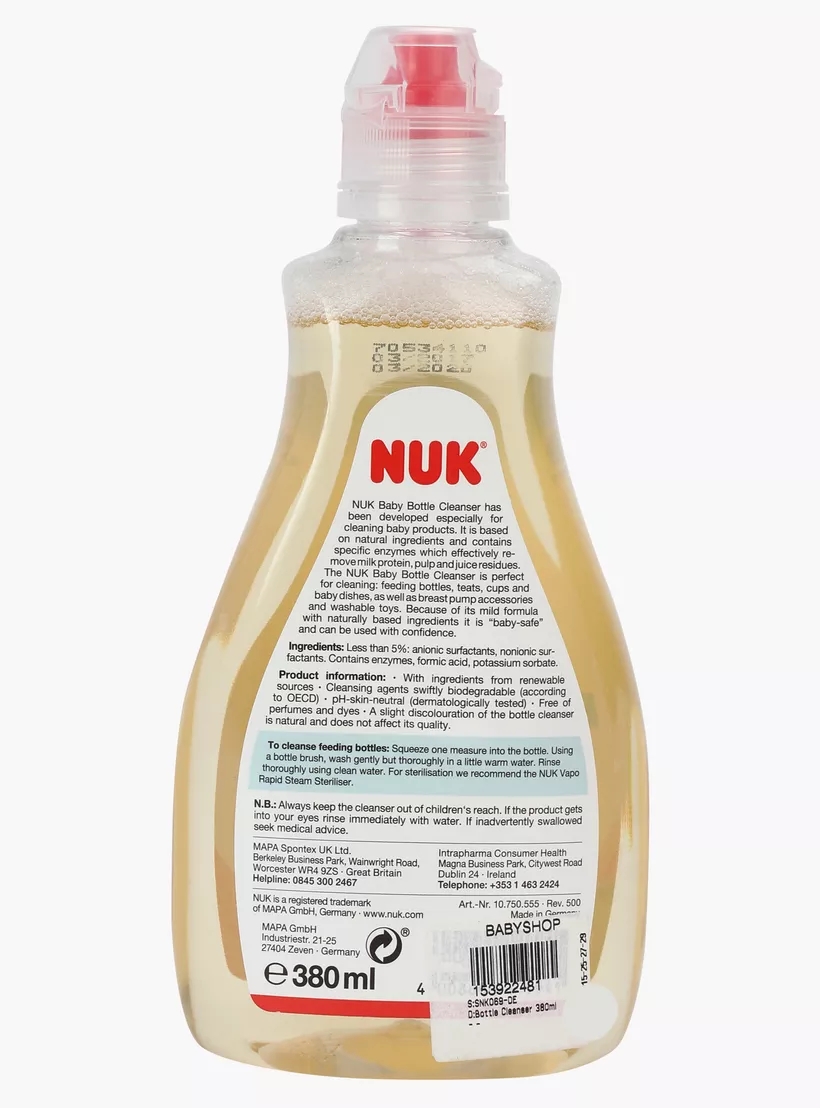 مایع شستشوی ظروف نوزاد NUK - ضد حساسیت