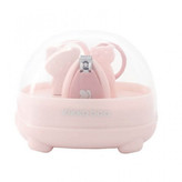 ست ناخن گیر ۴ تکه صورتی کیکابو Kikkaboo بلغارستان