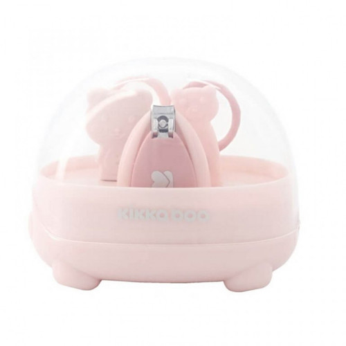 ست ناخن گیر ۴ تکه صورتی کیکابو Kikkaboo بلغارستان