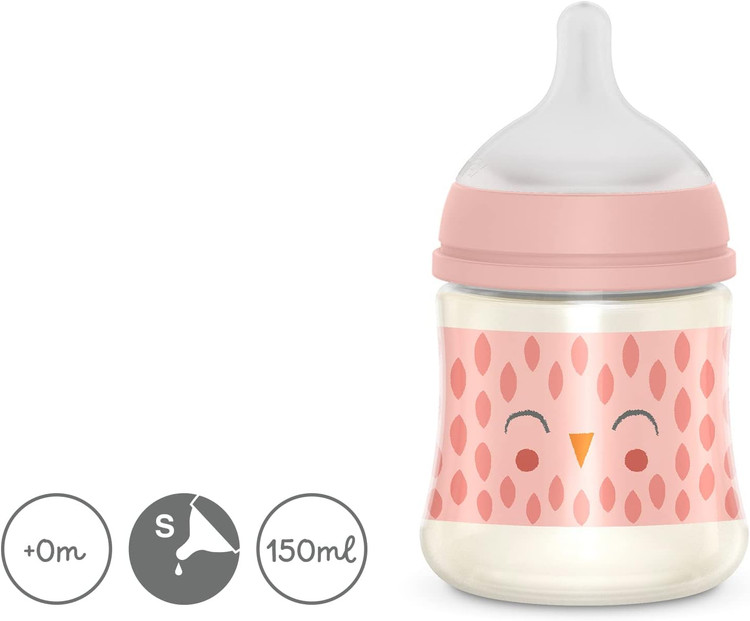 ست نوزادی Bonhomia Suavinex شیشه شیر سایز مختلف به همراه پستونک و انبار غذا