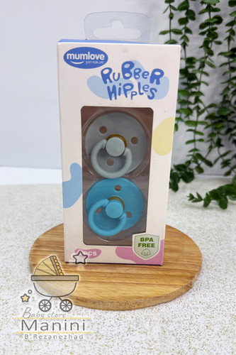 پستونک Rubber Hipples برند Mumlove