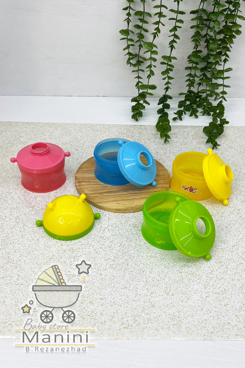 ظرف ذخیره غذا (انبار شیرخشک و غذا) و شیر خشک رووکو