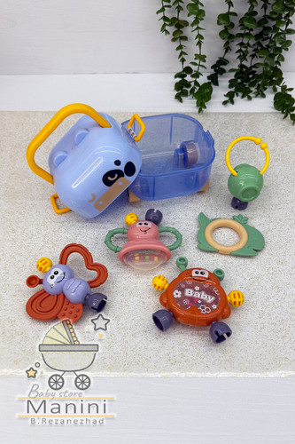پک جغجغه و دندانگیر نوزاد - سیسمونی مانی نی