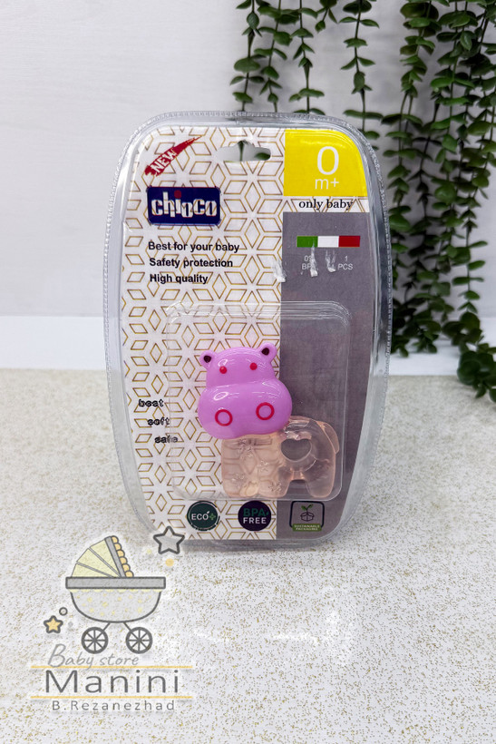 دندانگیر سیلیکونی نوزاد برند چیکو ایتالیا Chicco - سیسمونی مانی نی