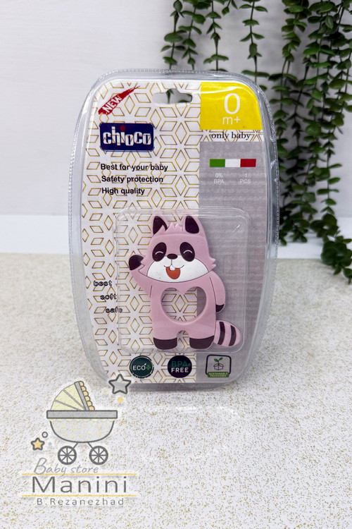 دندانگیر سیلیکونی نوزاد طرح حیوانات برند چیکو ایتالیا Chicco - سیسمونی مانی نی
