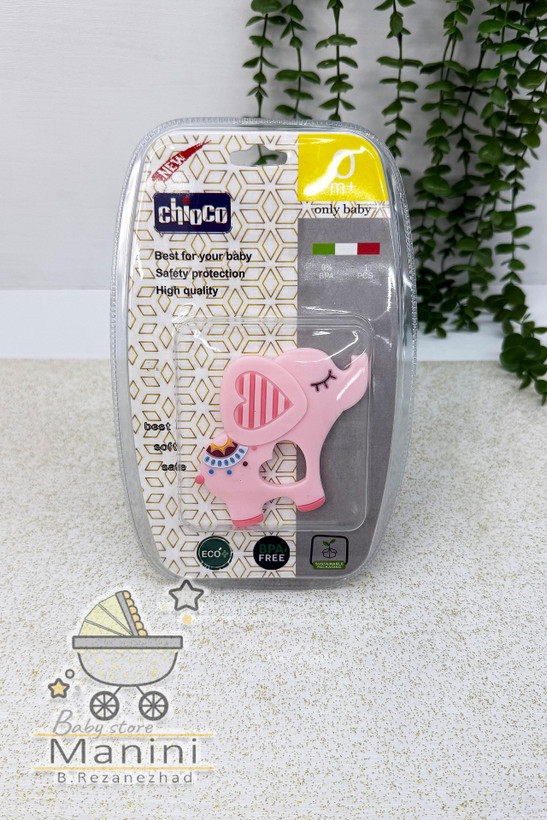 دندانگیر سیلیکونی نوزاد طرح حیوانات برند چیکو ایتالیا اصل