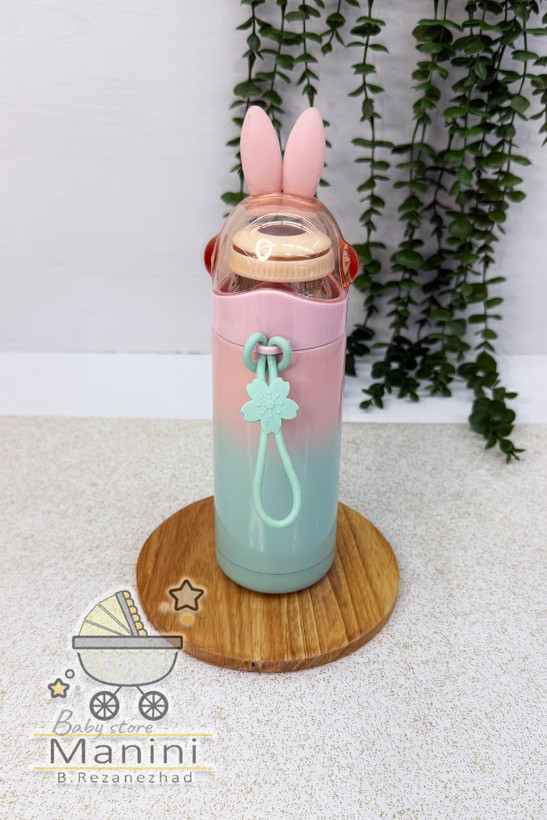 فلاسک آب خرگوش بند دار BPA Free استیل ضد زنگ