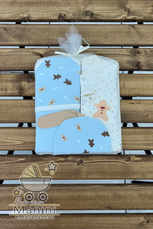 ست بیمارستانی 7 تکه برند کیدز بو طرح 1