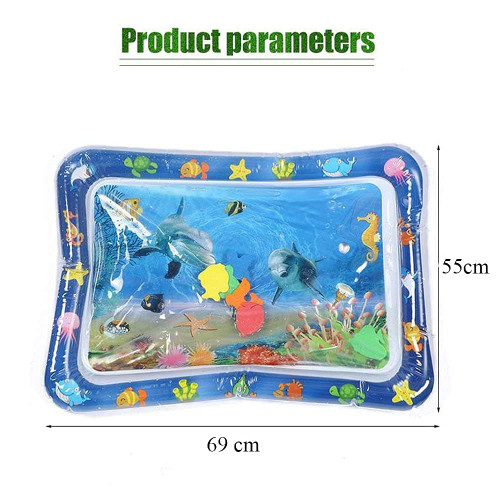 واتر مت آبی نوزاد طرح دریایی