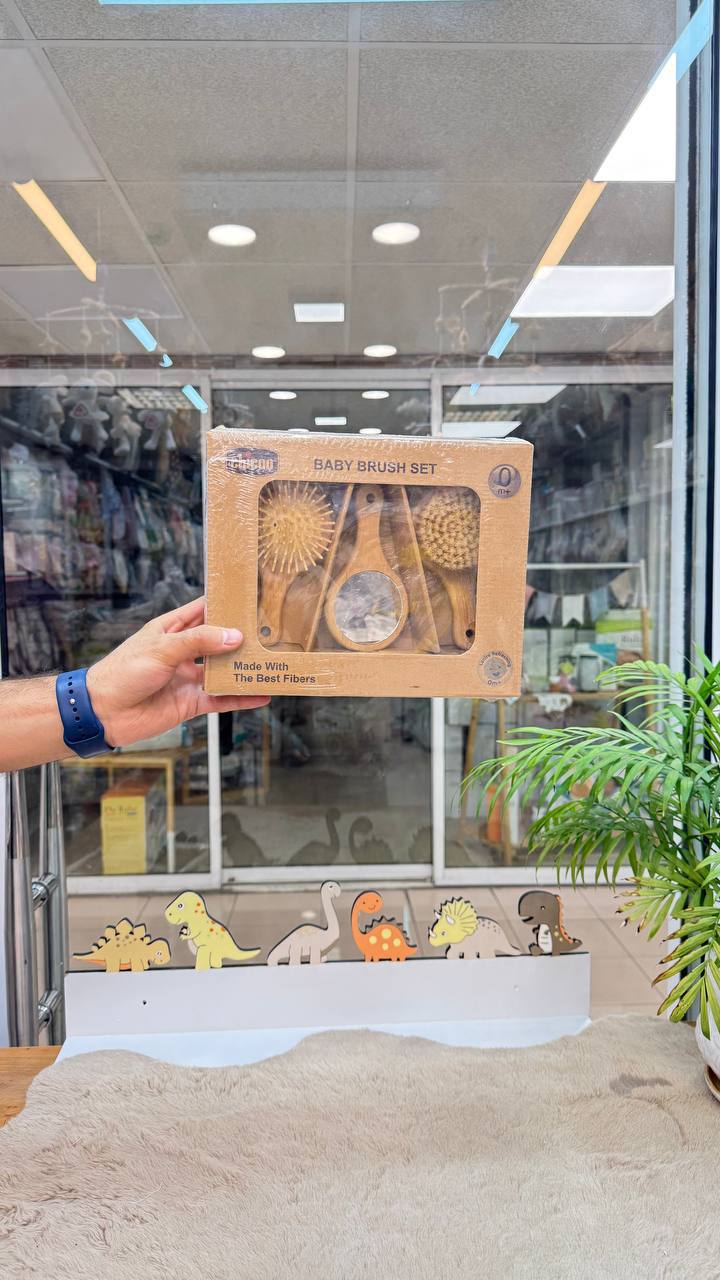 شانه برس چوبی چیکو