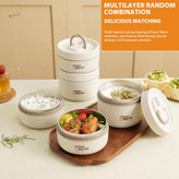 ظرف غذا با عایق حرارتی و باکس سیسمونی مانینی