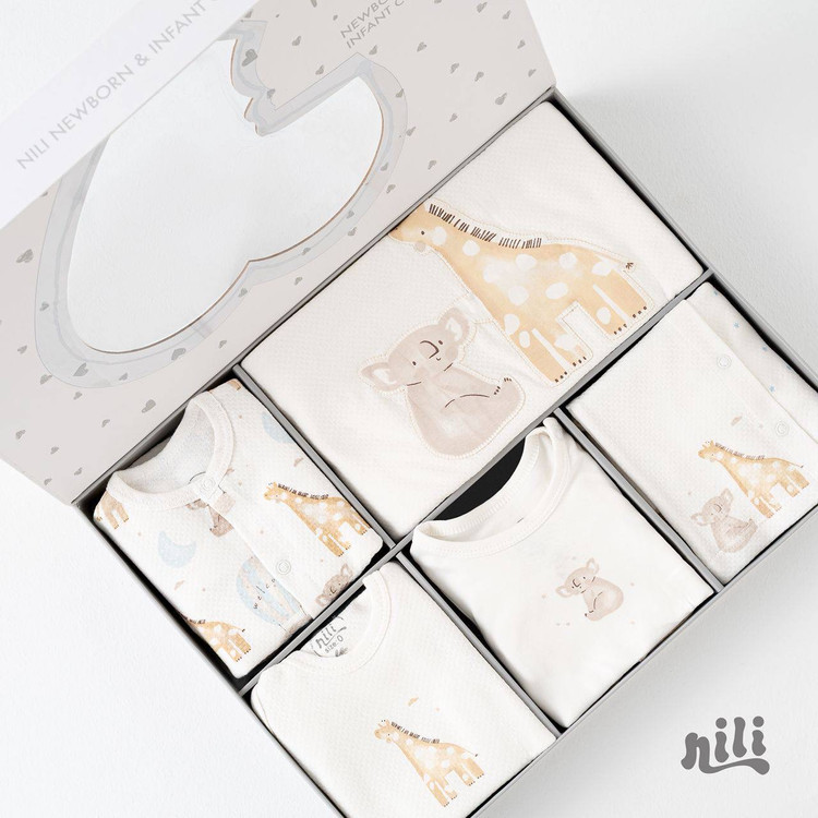 ست بیمارستانی برند نیلی 13تکه درجه یک پارچه پنبه سیسمونی مانی نی