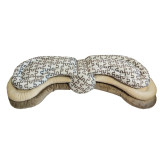 بالشت شیردهی ورقهای پروانهای Hello Baby رنگ کرم سیسمونی مانی نی