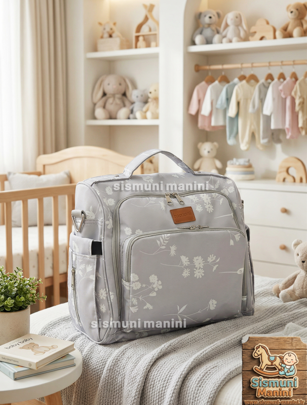 ساک برزنتی ebebek با زیرانداز تعویض همراه و جیب وارمر