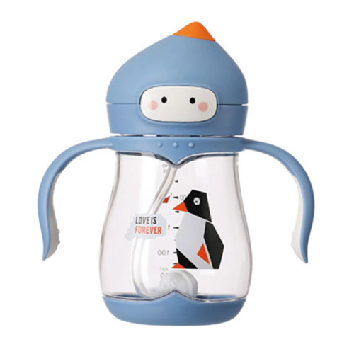 لیوان نی دار نوزاد طرح پنگوئن ۲۴۰ میل با طراحی سهبعدی سیسمونی مانی نی