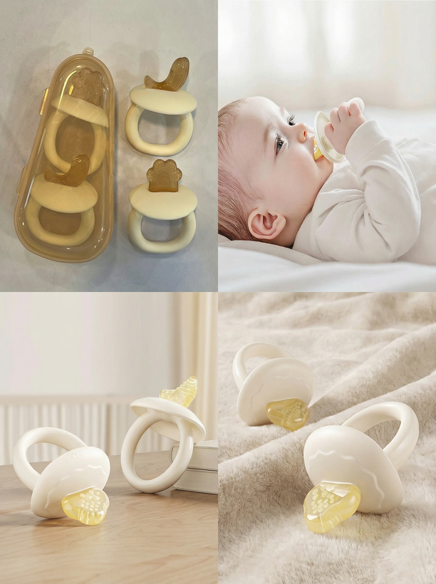 دندانگیر قابدار ضدضربه برای دوره دندان درآوردن