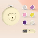 سوهان برقی ناخن نوزاد با سری سیلیکونی نرم و گرد سیسمونی مانی نی