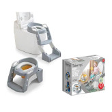 صندلی توالت نردبانی با نشیمنگاه ضدلغزش و طراحی شیک