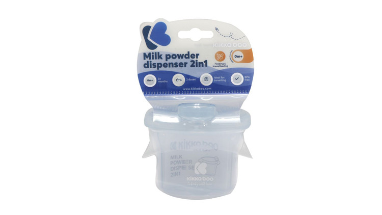 ظرف نگهداری شیرخشک کیکابو باریک و سبک برای کیف تعویض