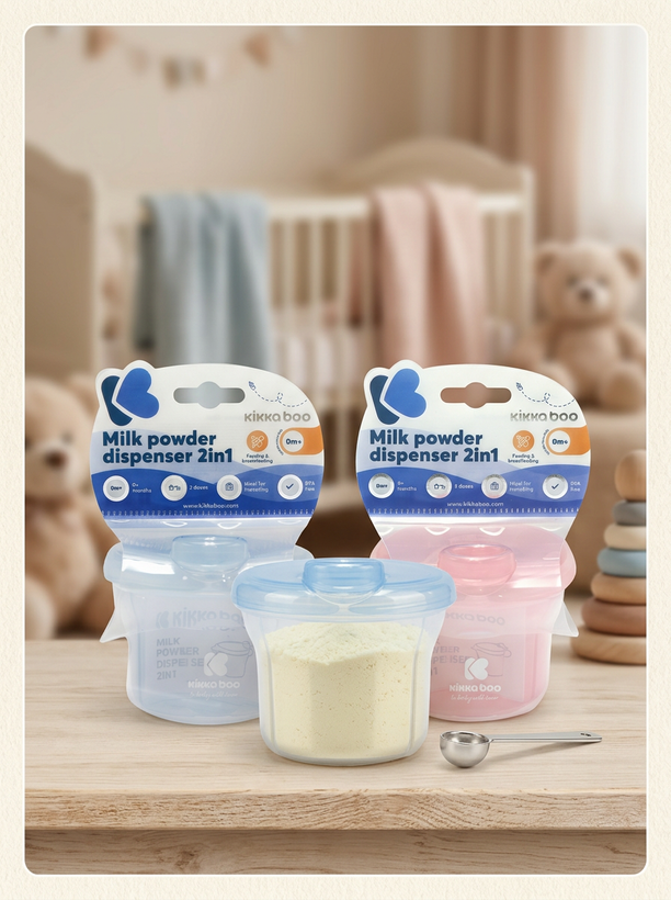 ظرف نگهداری شیرخشک کیکابو با حمل آسان در سیسمونی مانی نی