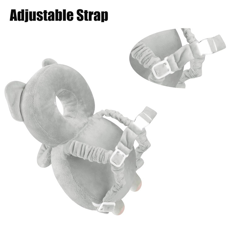 محافظ سر و گردن نوزاد مدل فیل با ابعاد ۱۹×۳۳ سانتیمتر