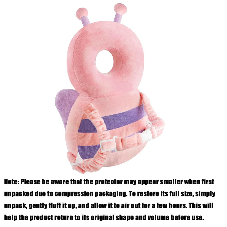 محافظ سر و گردن نوزاد مدل پروانه با ابعاد ۱۹×۳۳ سانتیمتر