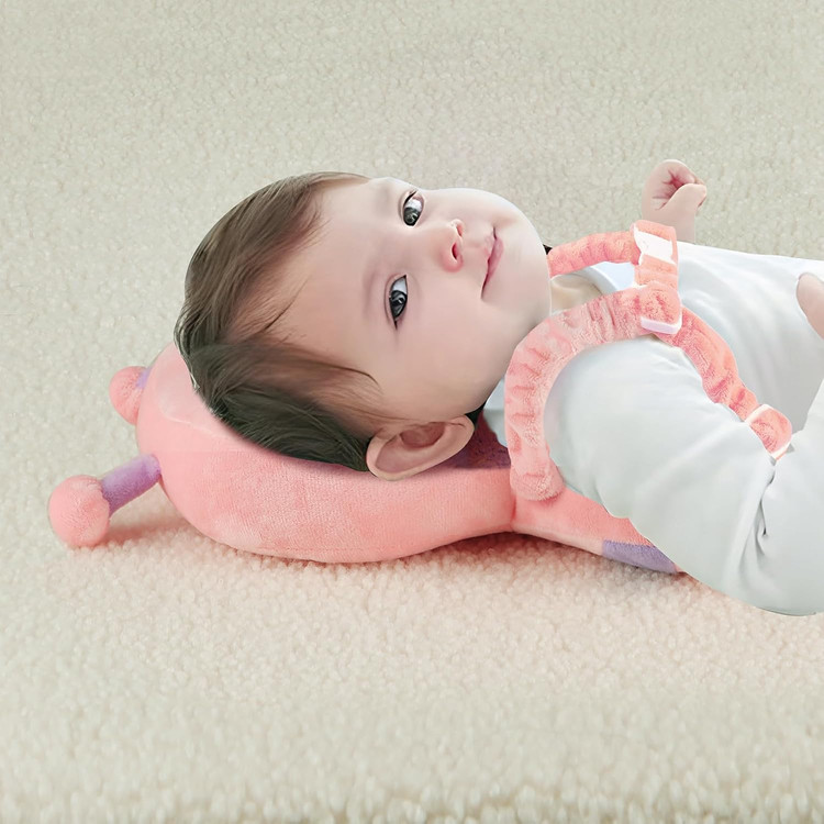 محافظ سر نوزاد مدل پروانه با طراحی حلقهای و بند قابل تنظیم