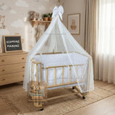 تخت گهوارهای ۹۰×۹۰ با پارچه قابل شستشو و تنفسپذیر