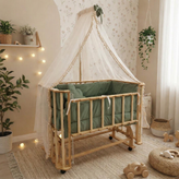 تخت کنار مادر ۵۰×۹۰ شیک و مدرن برای اتاق نوزاد