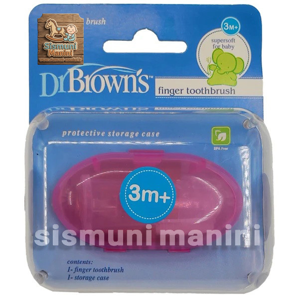 مسواک انگشتی بچه گانه دکتر براون سیسمونی مانی نی