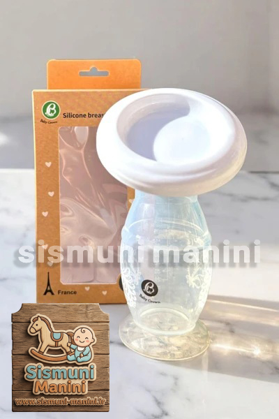 تصویر دوم شیردوش دستی گیاهی سیلیکونی Baby Crown فرانسه - زاویه دیگر محصول