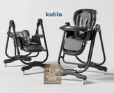 تصویر دوم صندلی غذاخوری کیدیلو اصل تاب شو دستی kidilo مدل 619 - زاویه دیگر محصول