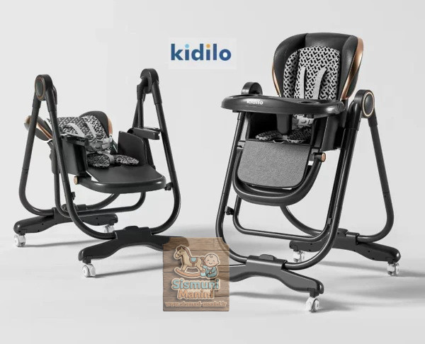 صندلی غذاخوری کیدیلو دستی تاب شو دستی kidilo مدل 619 سیسمونی مانی نی