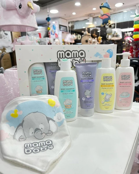 پک شوینده بهداشتی ۵ تکه برند مامابی بی Mamababy مدل فیل در سیسمونی مانی نی