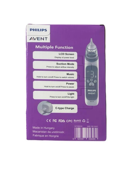 فینگیر برقی (پوار بینی) موزیکال فیلیپس اونت اصل با سری سیلیکونی نرم سیسمونی مانی نی