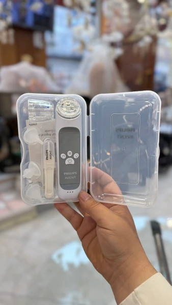 فینگیر برقی (پوار بینی) موزیکال فیلیپس اونت اصل با سری سیلیکونی نرم سیسمونی مانی نی