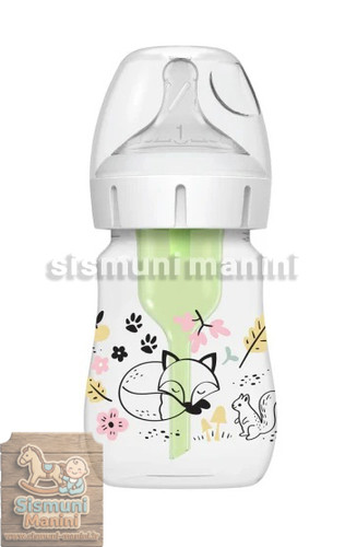 شیشه شیر آنتی کولیک دکتر براون اصل 150میل طرح روباه در سیسمونی مانی نی