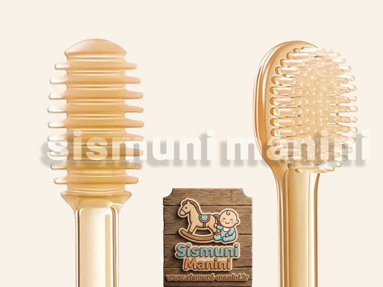 مسواک لثه ای سیلیکونی نوزاد برند Baby Crown سیسمونی مانی نی