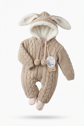 لباس سرهمی بافت خرگوشی نوزاد سیسمونی مانی نی