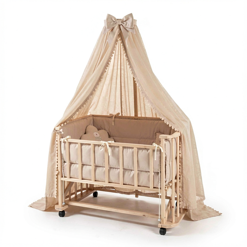 تخت و گهواره ۵۰×۹۰ درجه یک مدل BR3 سیسمونی مانی نی