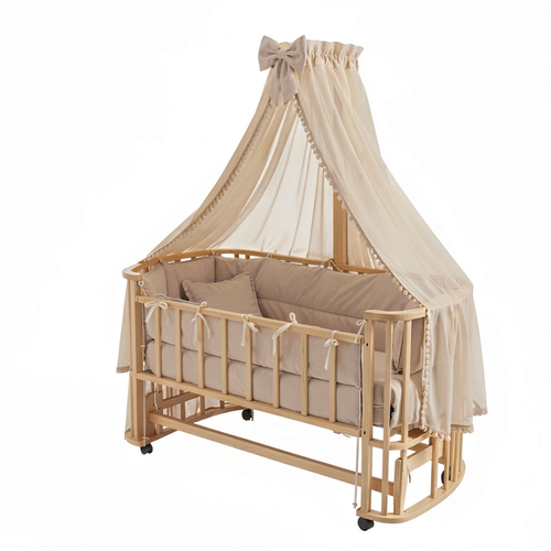 تخت و گهواره 70×130درجه یک سیسمونی مانی نی